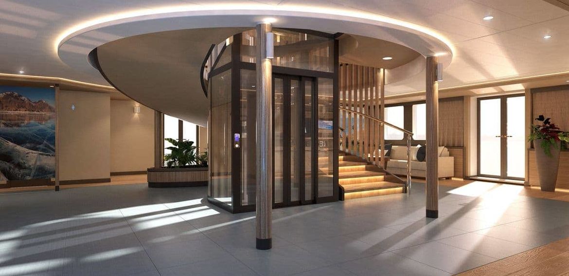 Рейки Wallhof применены для лестницы, Мустай Карим