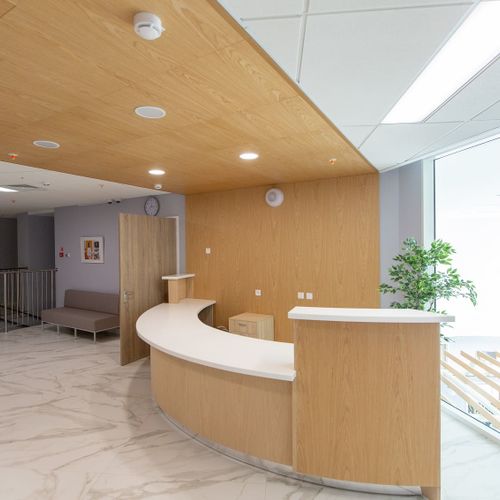 Панели Wallhof для клиники