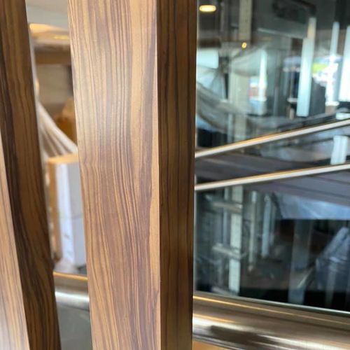 рейка покрытие: порошковая окраска декор «Зебрано».