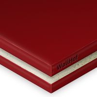 HPL-пластик «Винно-красный»