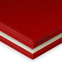 HPL-пластик «Красный» (LM 0012)