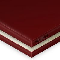 HPL-пластик «Красный болеро» (LM 0041)