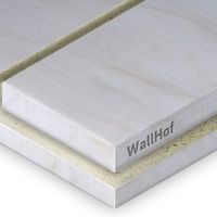 (имитация акустической тип 32/2) HPL-пластик «Мрамор серый»