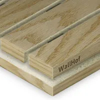 Шпонированные акустические панели