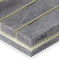 Акустическая тип 16/2P HPL-пластик «Мрамор Марквина серый»