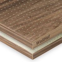 акустическая тип NANO (лазерная) Шпон Орех европейский