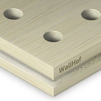 Акустическая тип R8 Шпон Дуб выбеленный 5BDS