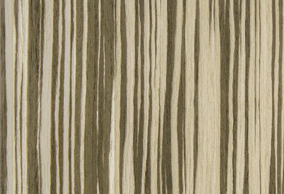 Натуральное дерево: шпон файн-лайн «Зебрано» 112S (F020Rd)